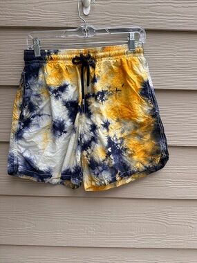 Vilebrequin Tie Dye Classic Swim Shorts Men Size M Luxury (A44)